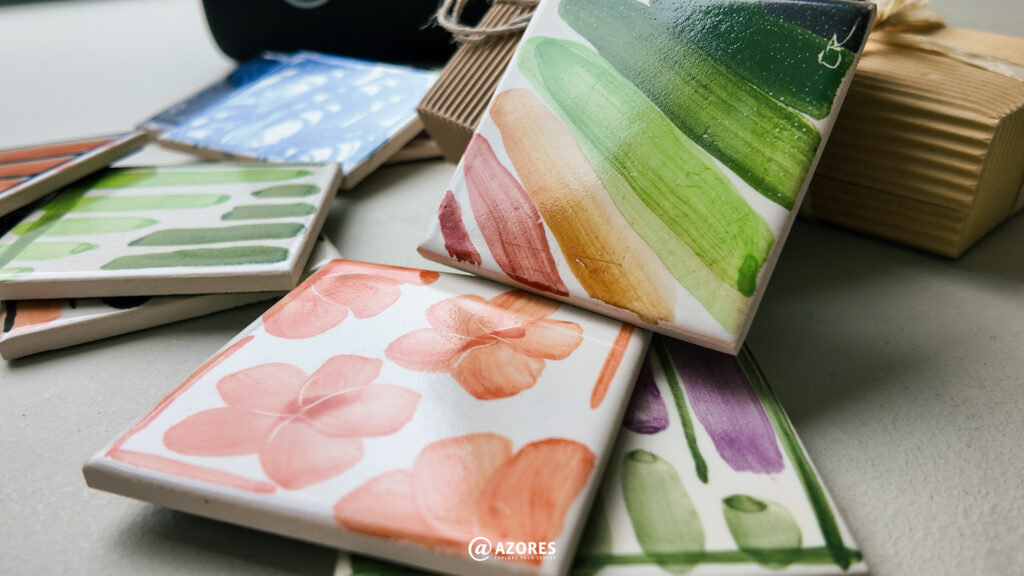 Bases de Copo em Azulejo Azores Ticket Office