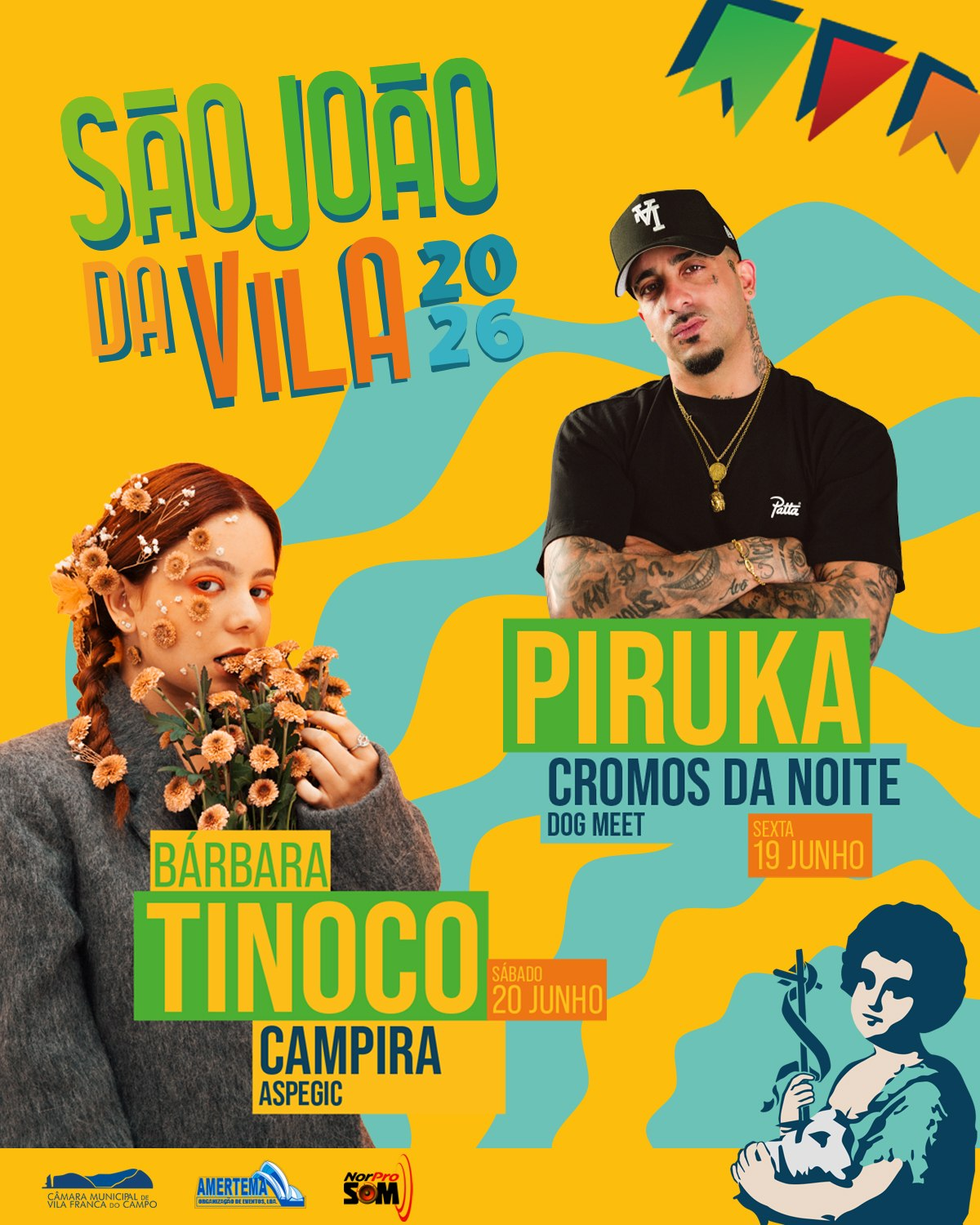 Cartaz São João da Vila 2026