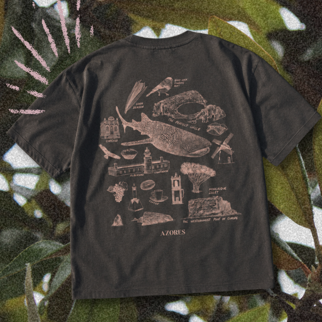 T-shirt SENSES inspirada nos Açores