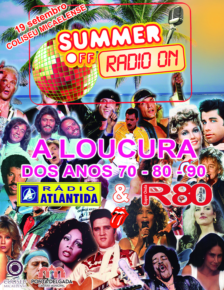Summer Off Radio On 2026 no Coliseu Micaelense em Ponta Delgada