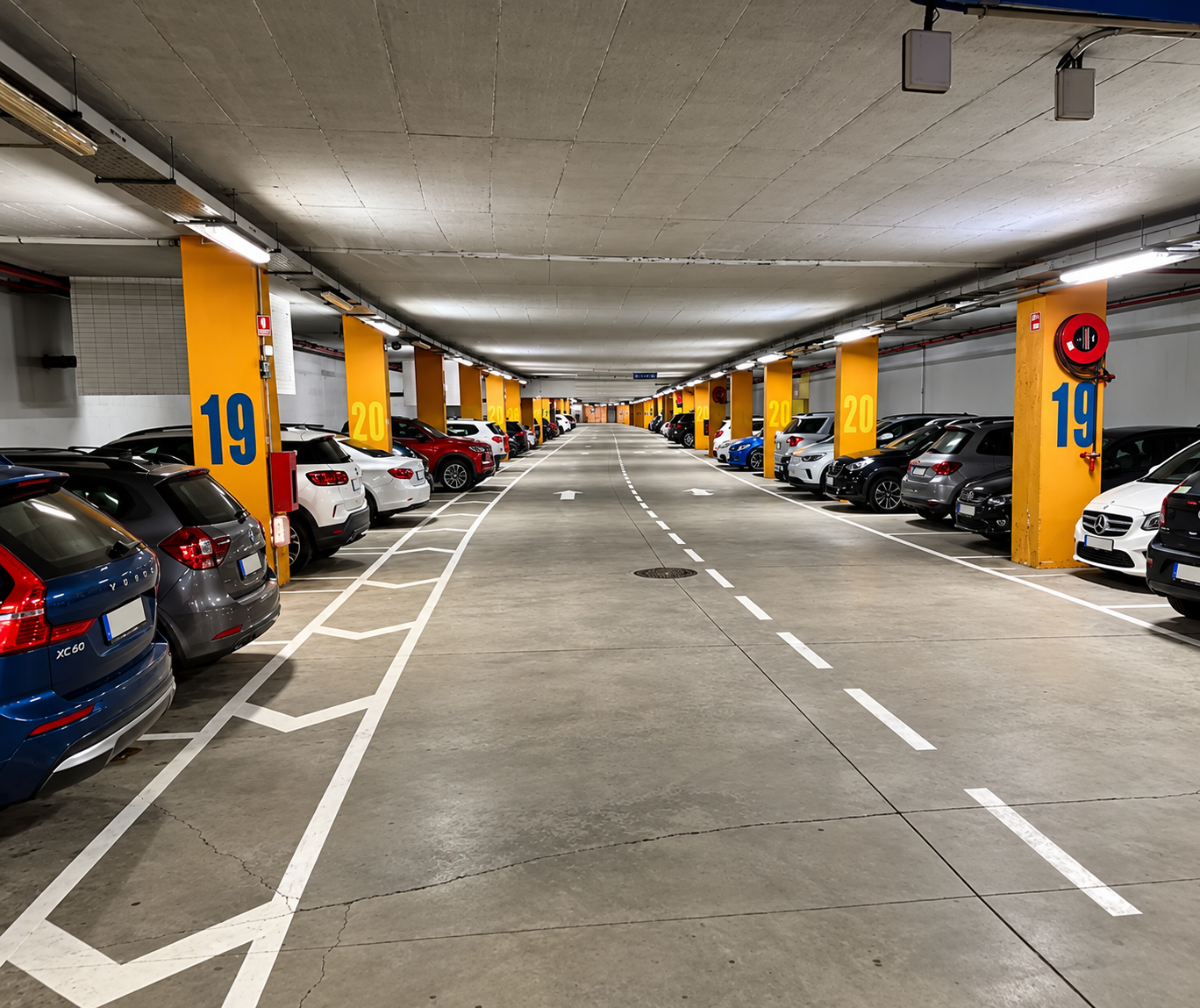 Estacionamento em Ponta Delgada, Açores